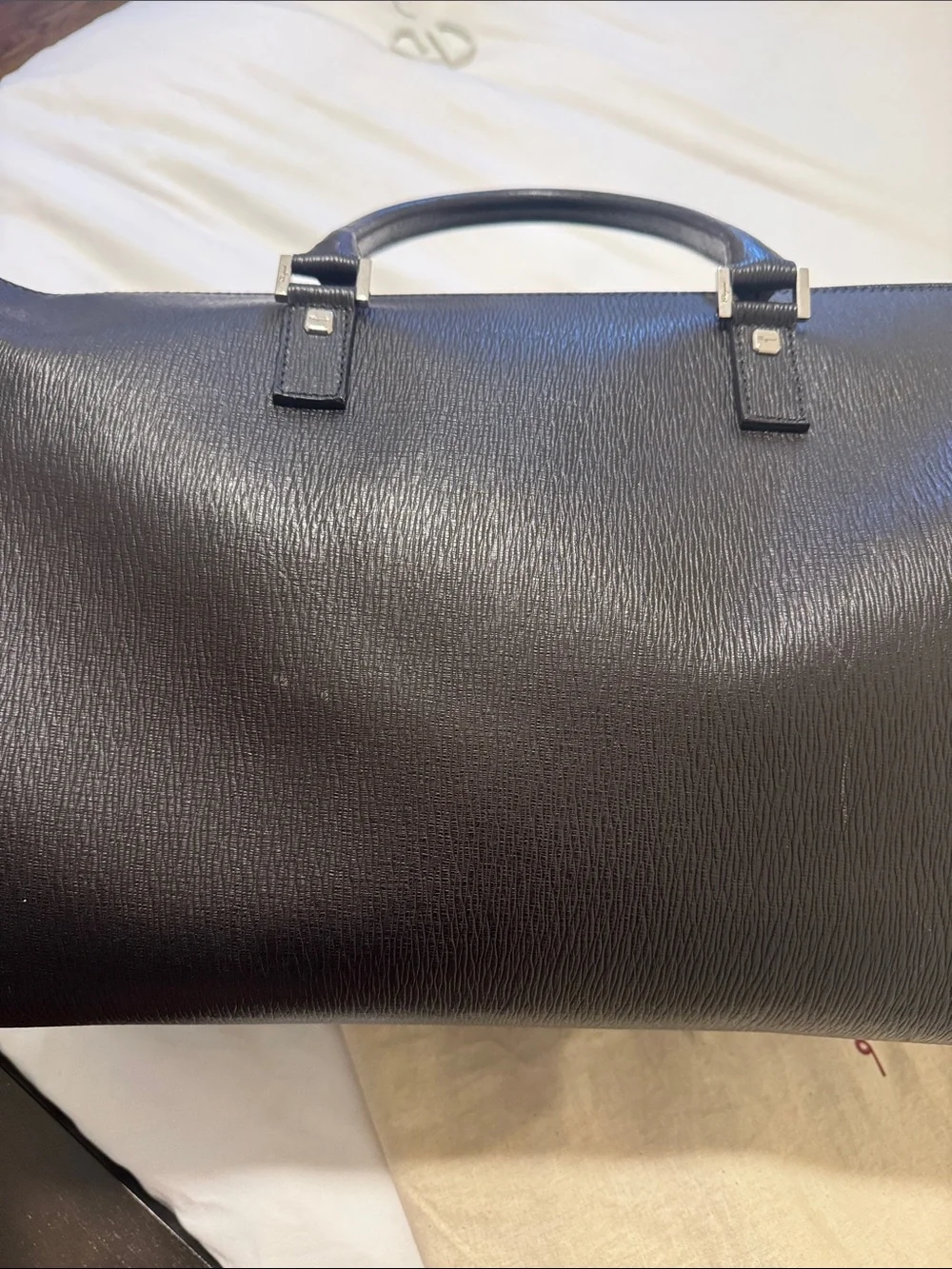 Salvatore Ferragamo Leather Duffle